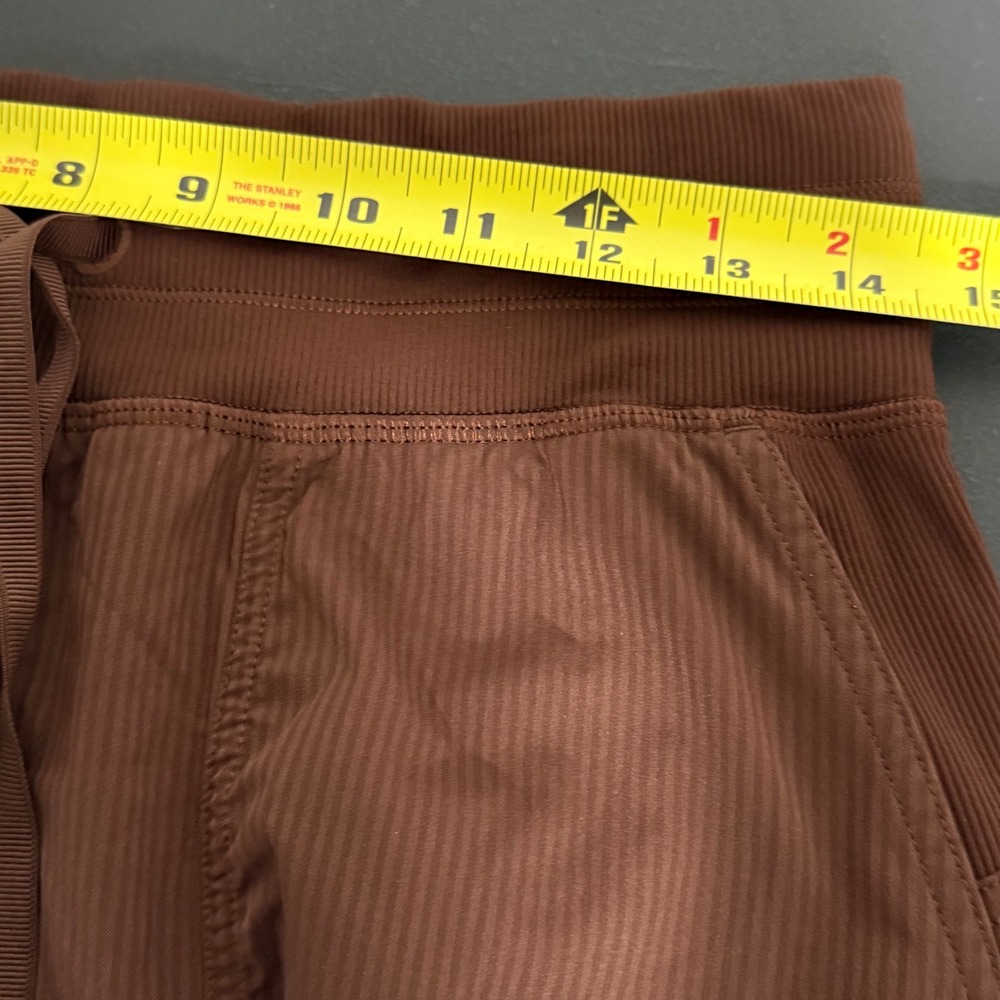 Lululemon Studio Jogger Womens 6 Brown Drawstring Stretch Athletic Athleisure - Picture 5 of 9